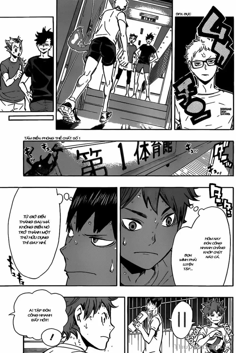 Truyện Tranh Vua Bóng Chuyền Haikyuu trang 6