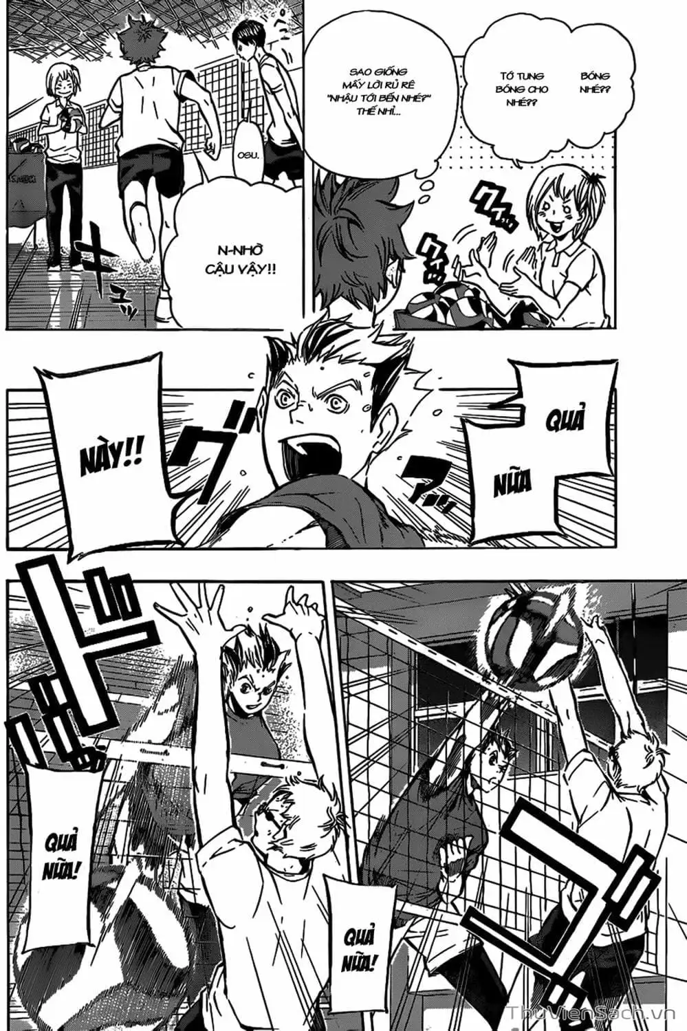 Truyện Tranh Vua Bóng Chuyền Haikyuu trang 6