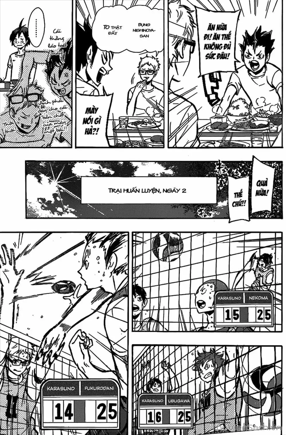Truyện Tranh Vua Bóng Chuyền Haikyuu trang 6