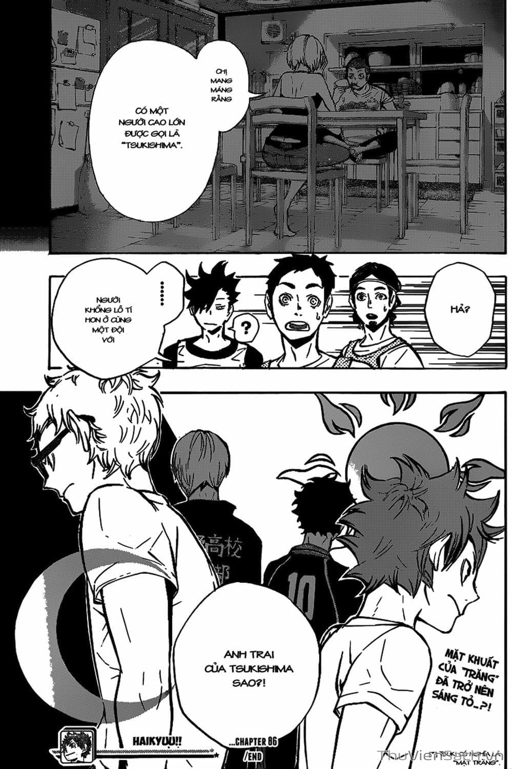 Truyện Tranh Vua Bóng Chuyền Haikyuu trang 6