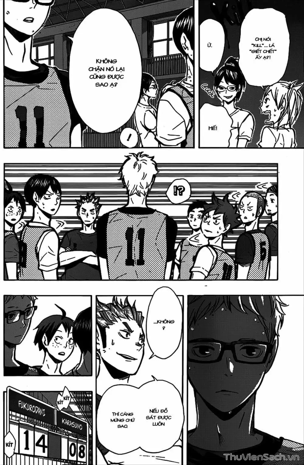 Truyện Tranh Vua Bóng Chuyền Haikyuu trang 6