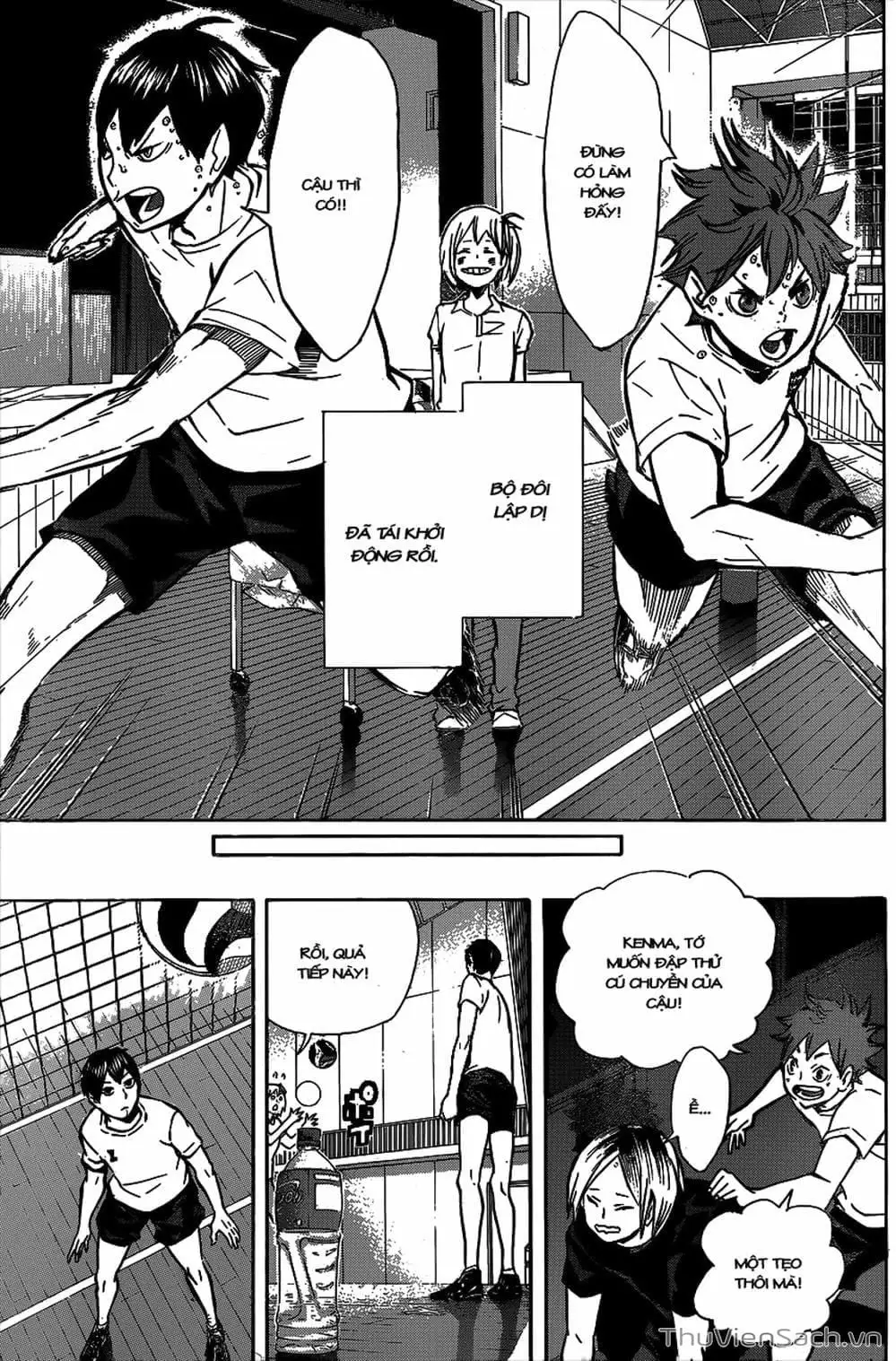 Truyện Tranh Vua Bóng Chuyền Haikyuu trang 6