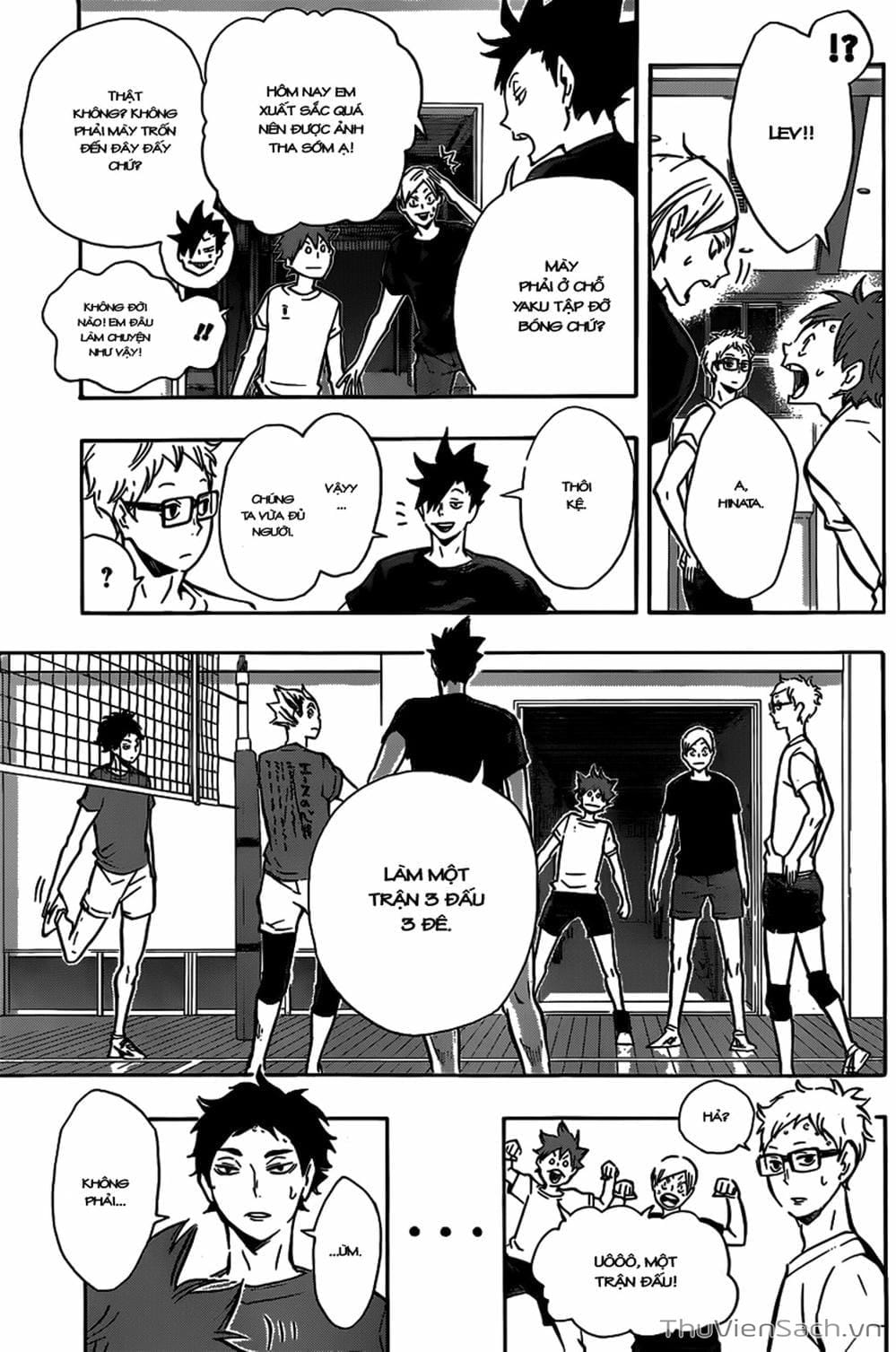 Truyện Tranh Vua Bóng Chuyền Haikyuu trang 6