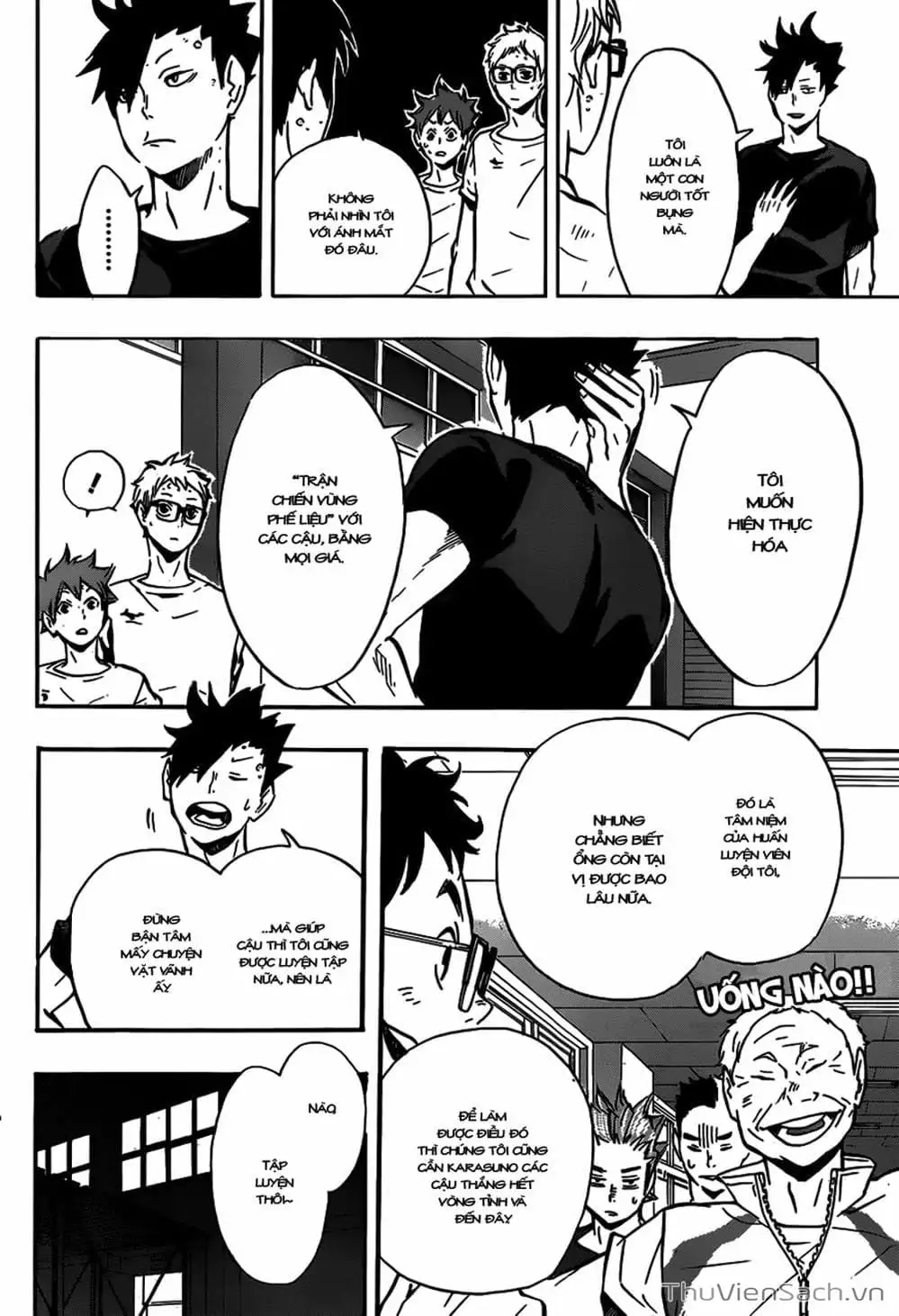Truyện Tranh Vua Bóng Chuyền Haikyuu trang 6
