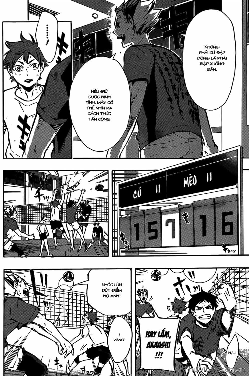 Truyện Tranh Vua Bóng Chuyền Haikyuu trang 6