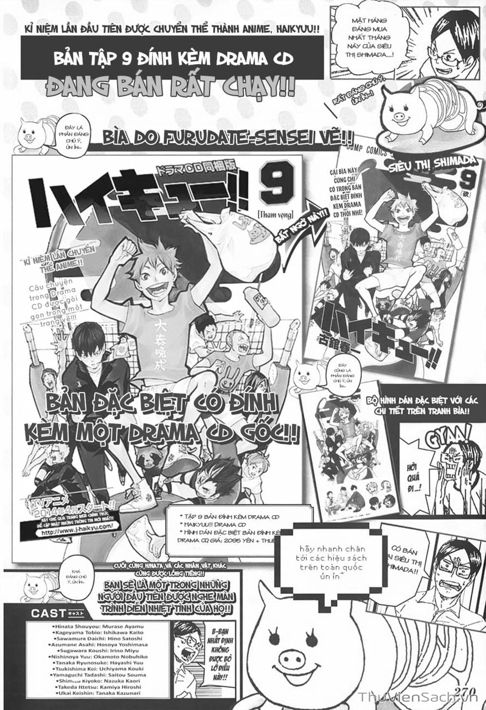 Truyện Tranh Vua Bóng Chuyền Haikyuu trang 6