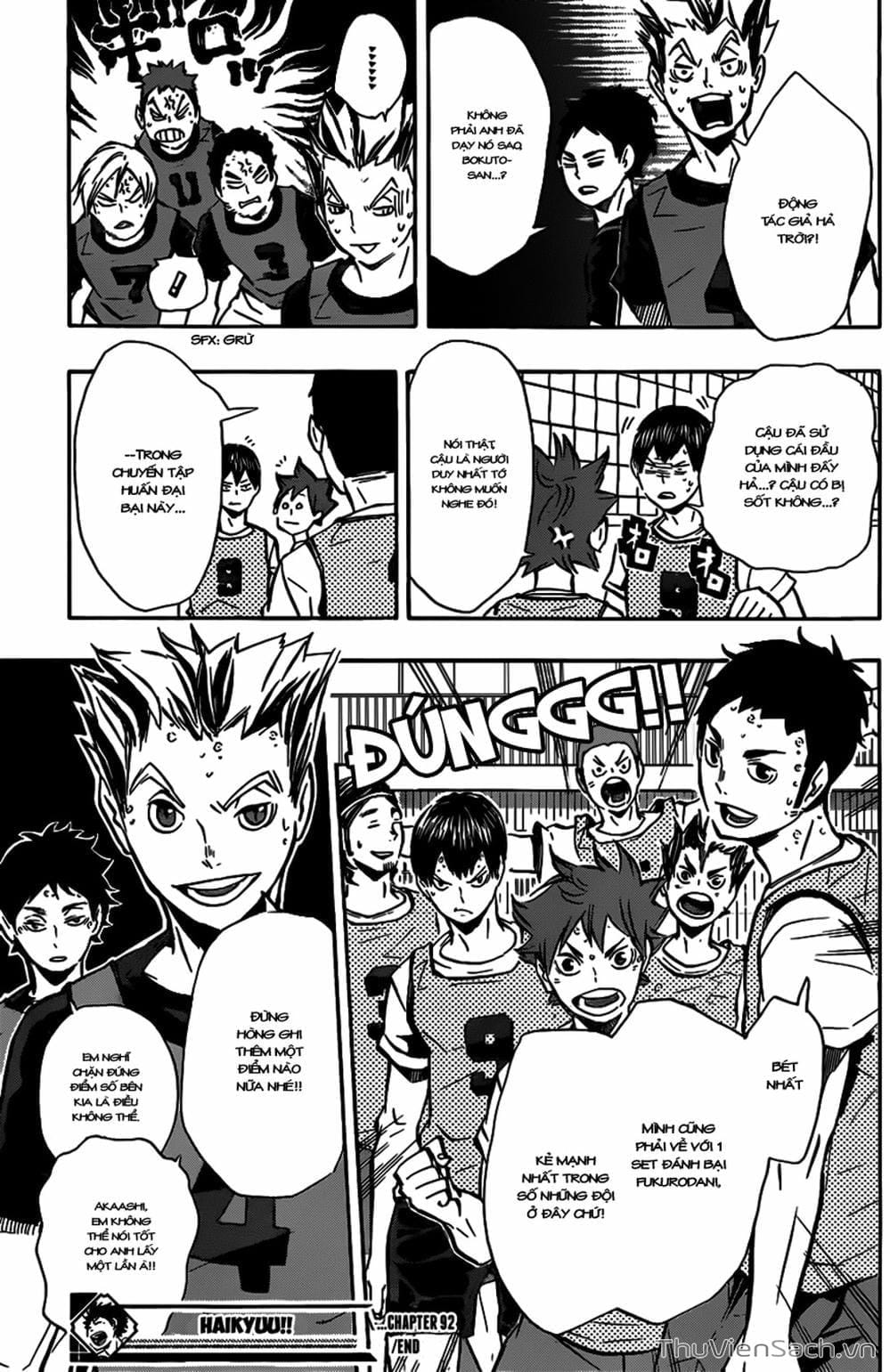Truyện Tranh Vua Bóng Chuyền Haikyuu trang 6