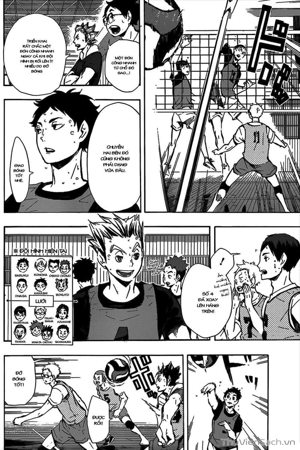 Truyện Tranh Vua Bóng Chuyền Haikyuu trang 6