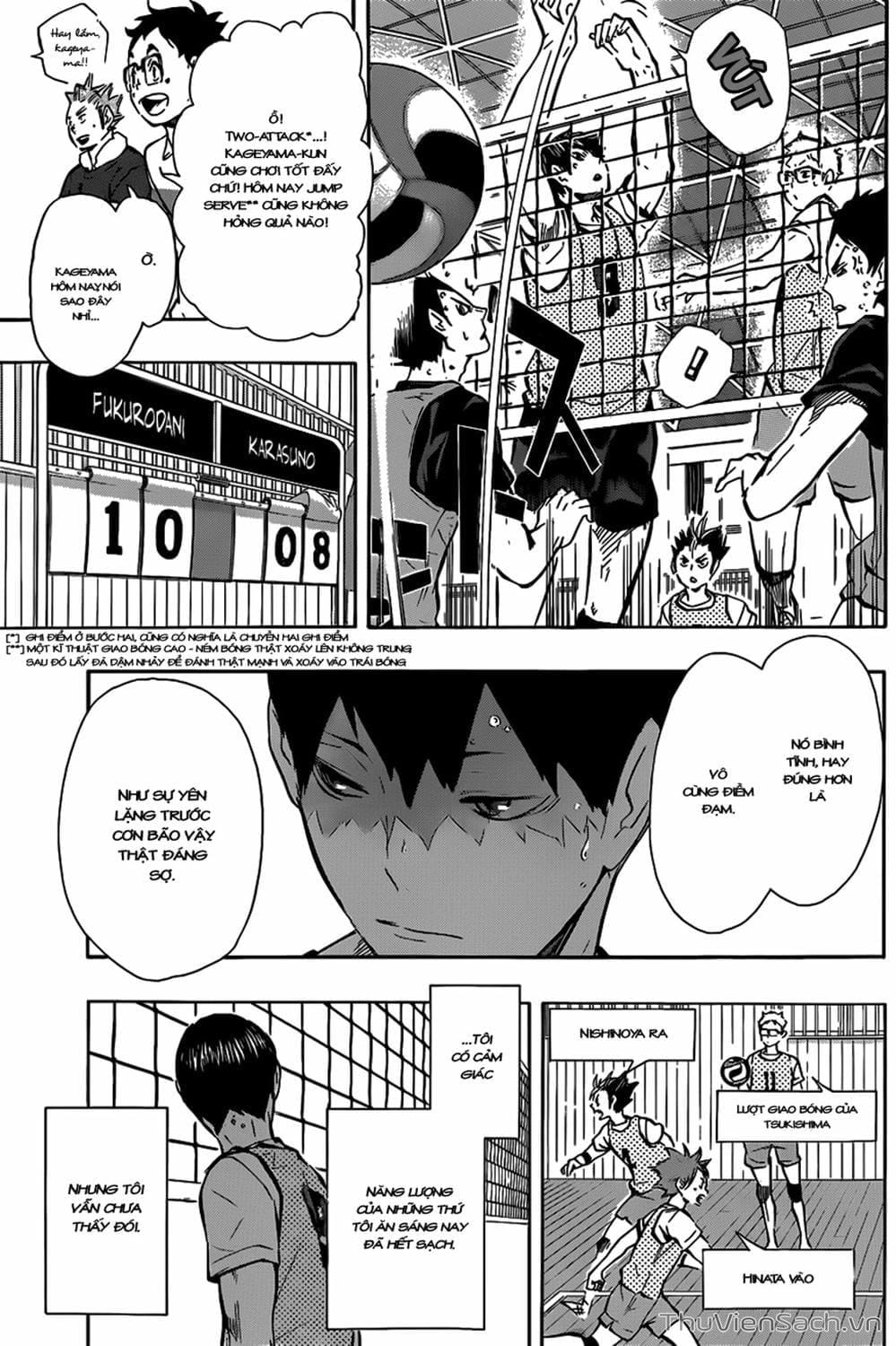 Truyện Tranh Vua Bóng Chuyền Haikyuu trang 6