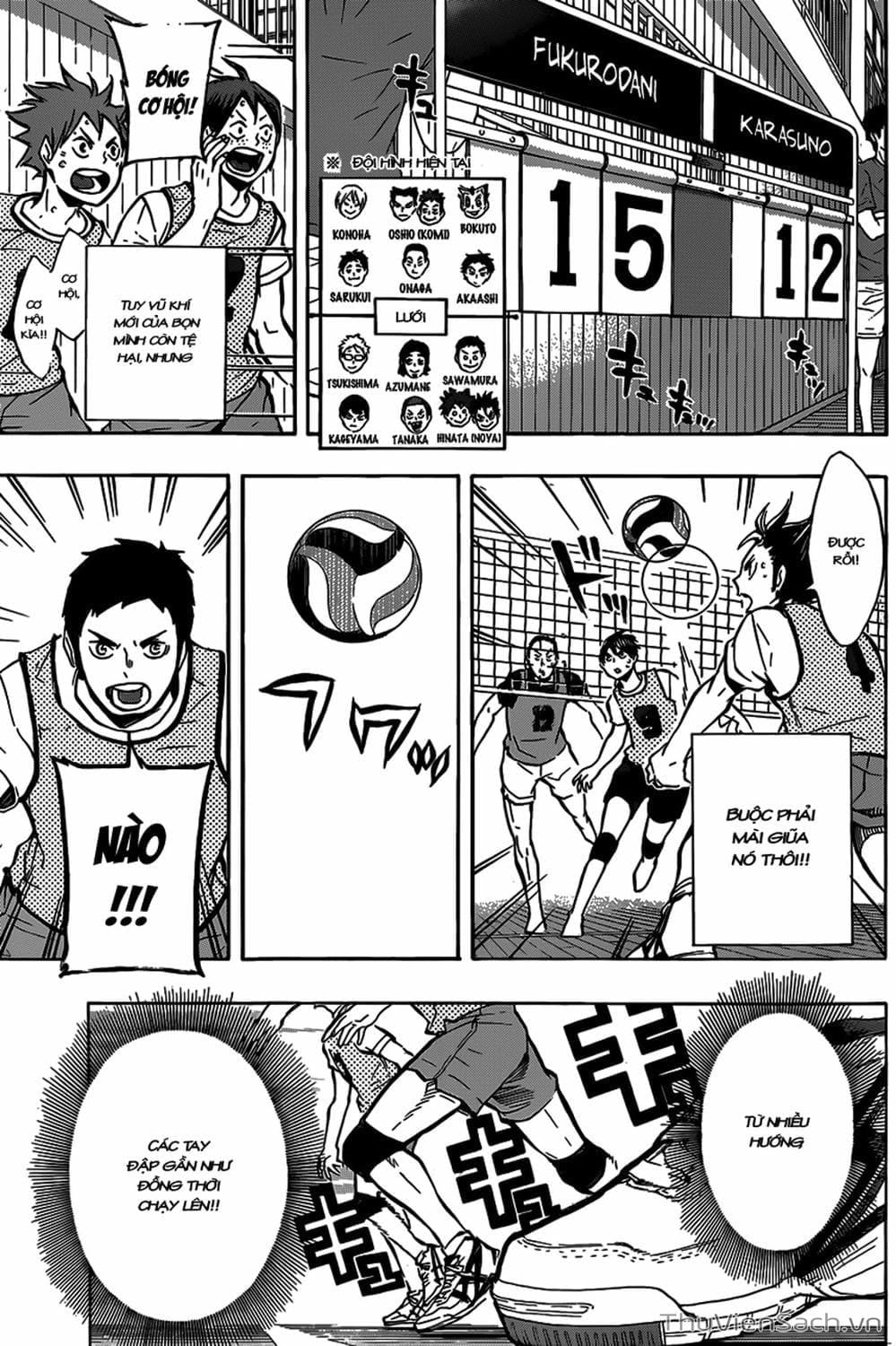 Truyện Tranh Vua Bóng Chuyền Haikyuu trang 6