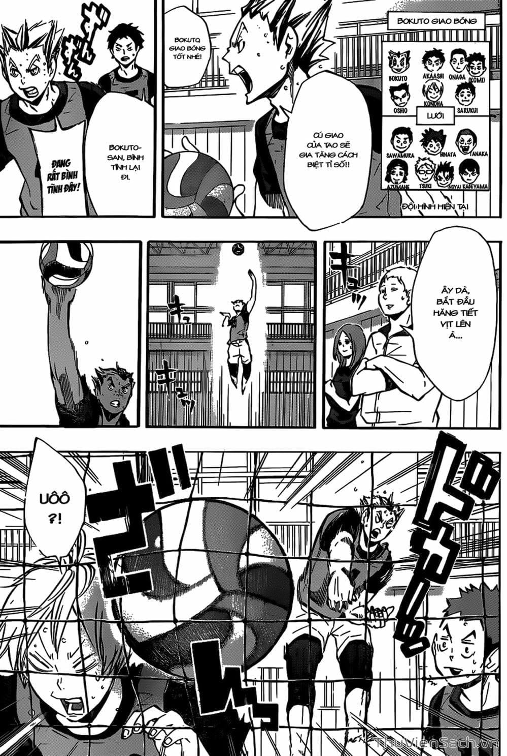 Truyện Tranh Vua Bóng Chuyền Haikyuu trang 6