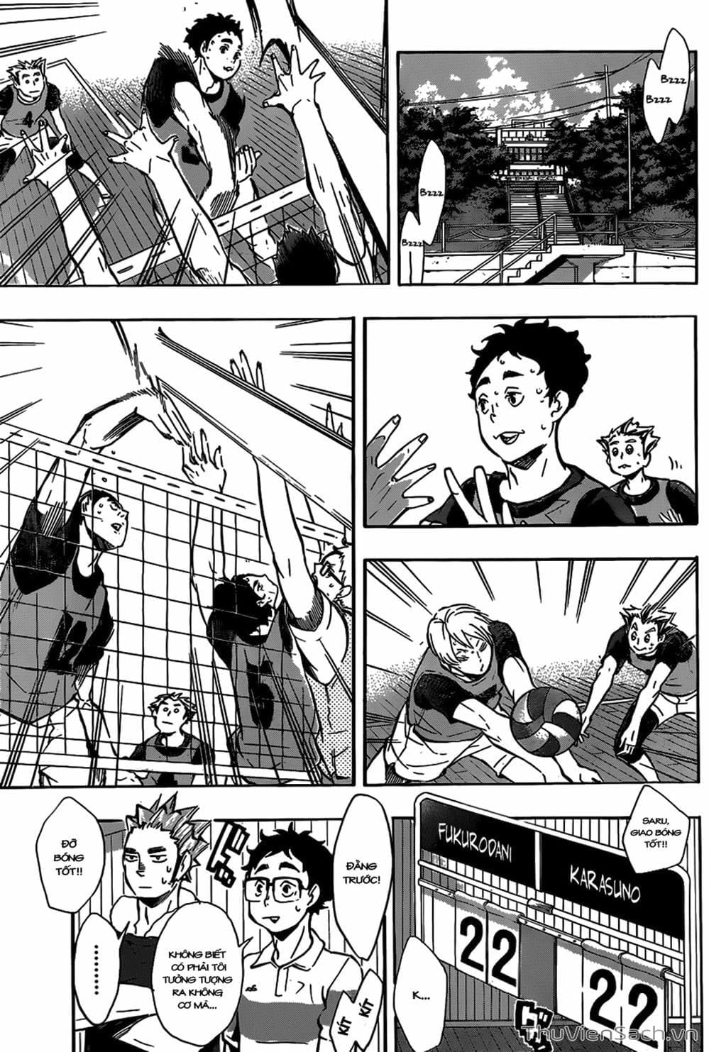 Truyện Tranh Vua Bóng Chuyền Haikyuu trang 6