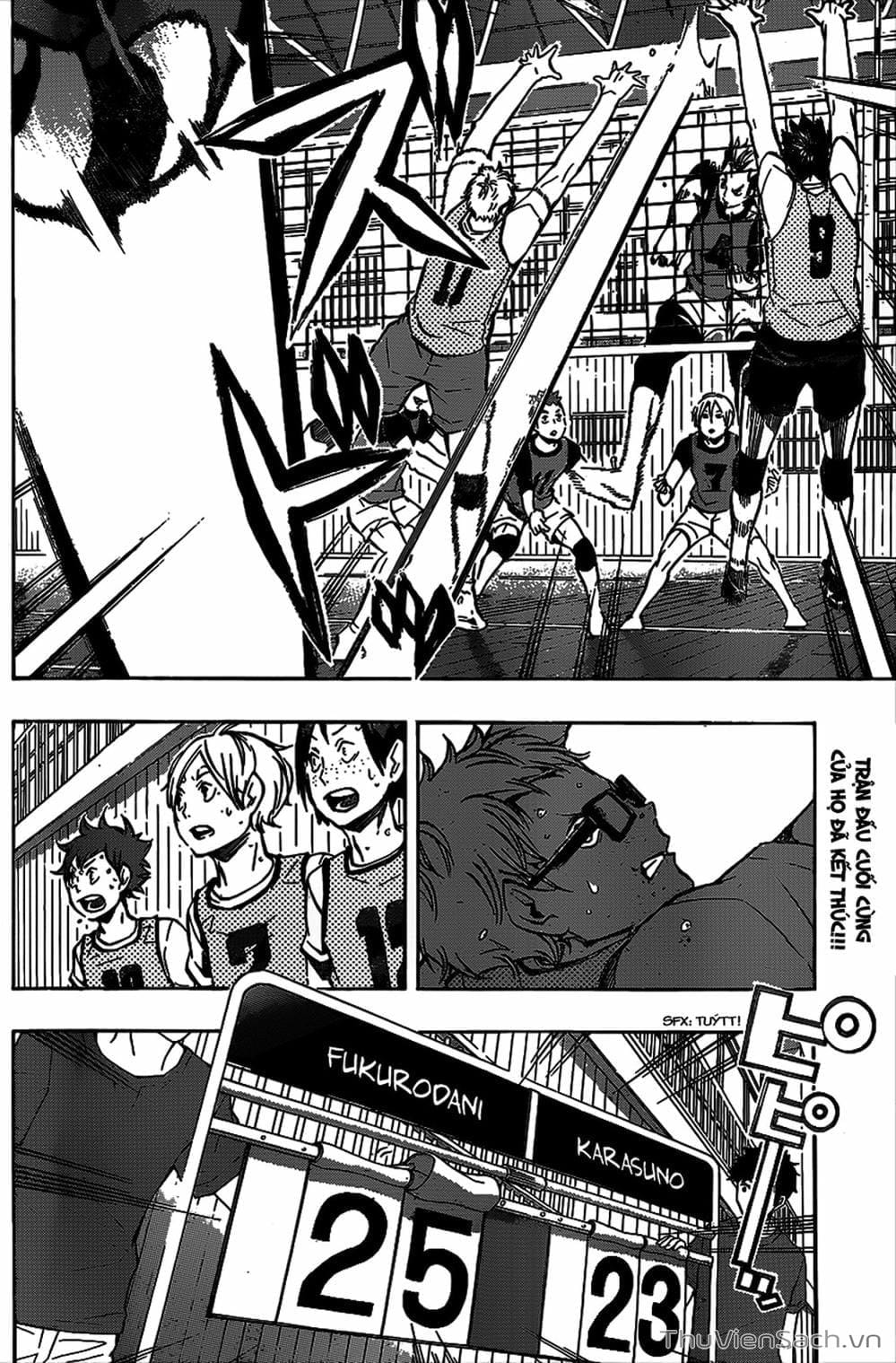 Truyện Tranh Vua Bóng Chuyền Haikyuu trang 6