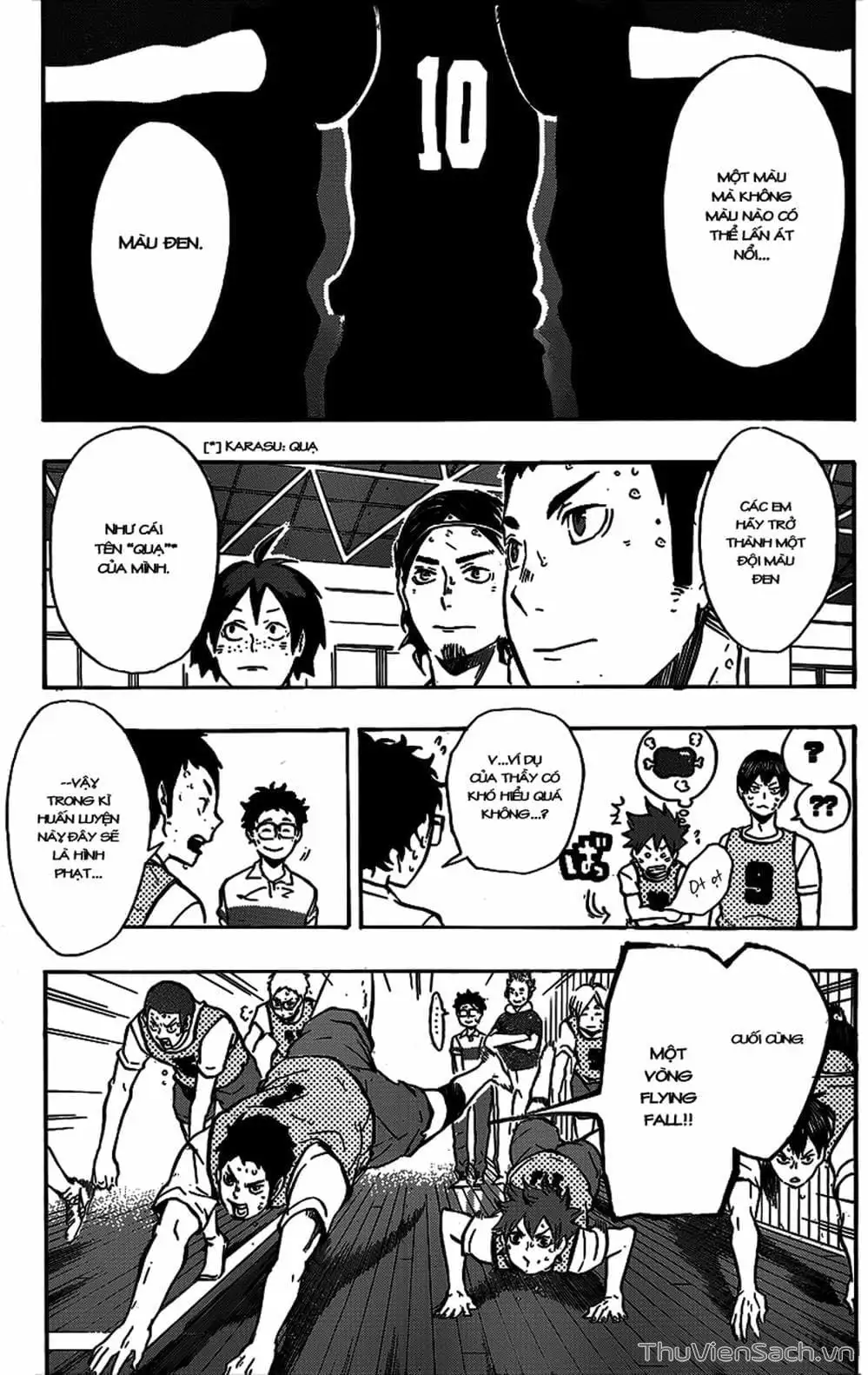 Truyện Tranh Vua Bóng Chuyền Haikyuu trang 6