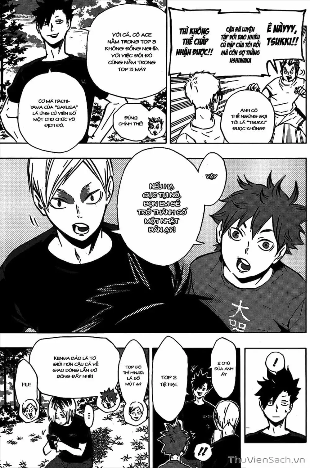 Truyện Tranh Vua Bóng Chuyền Haikyuu trang 6