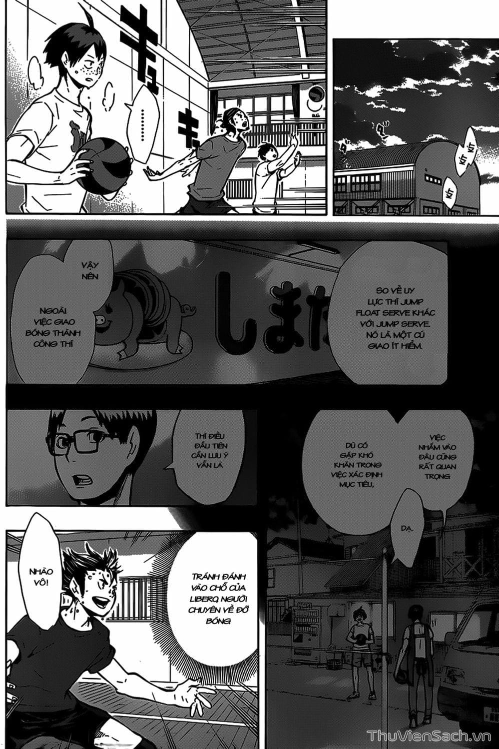 Truyện Tranh Vua Bóng Chuyền Haikyuu trang 6