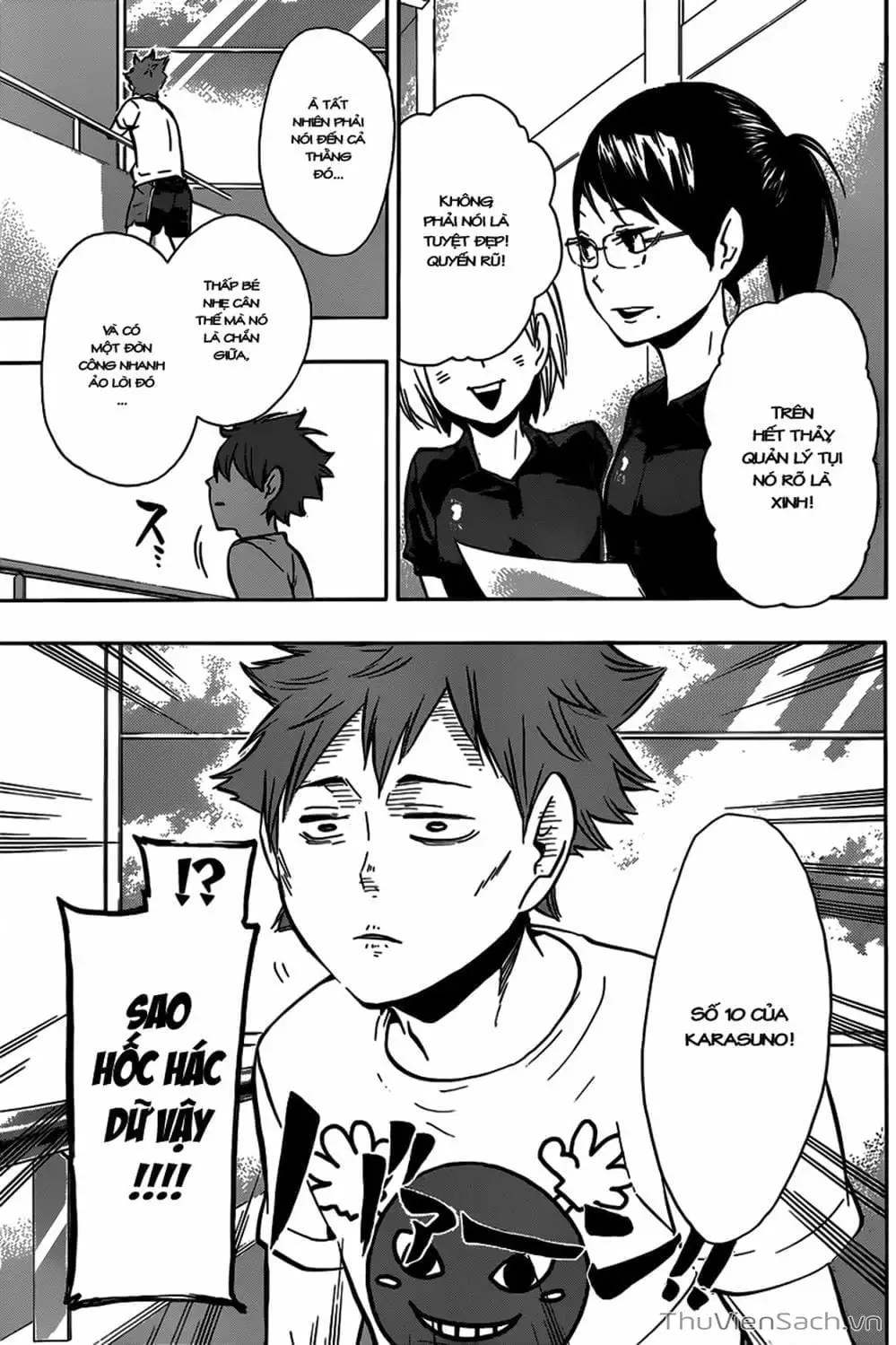 Truyện Tranh Vua Bóng Chuyền Haikyuu trang 6