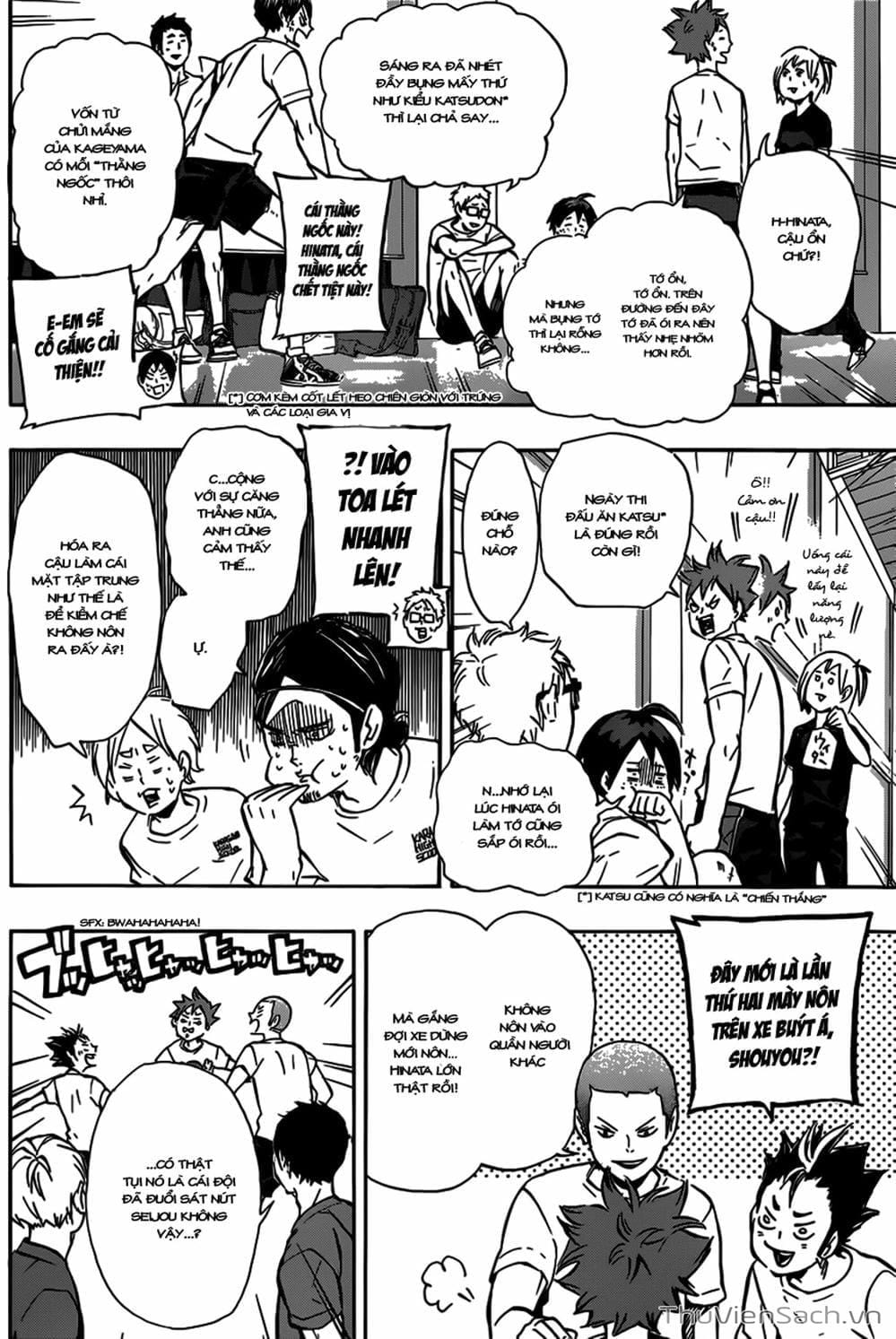 Truyện Tranh Vua Bóng Chuyền Haikyuu trang 6