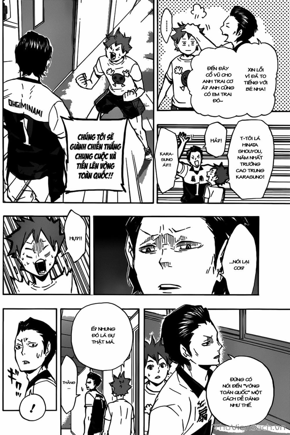 Truyện Tranh Vua Bóng Chuyền Haikyuu trang 6