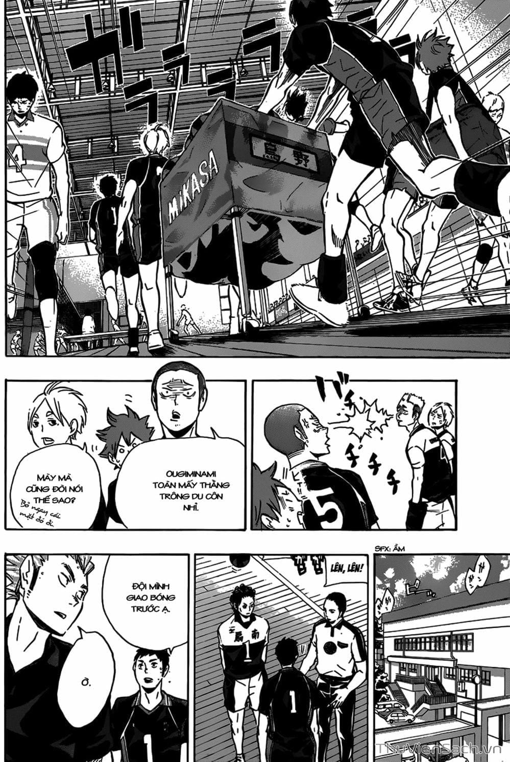 Truyện Tranh Vua Bóng Chuyền Haikyuu trang 6