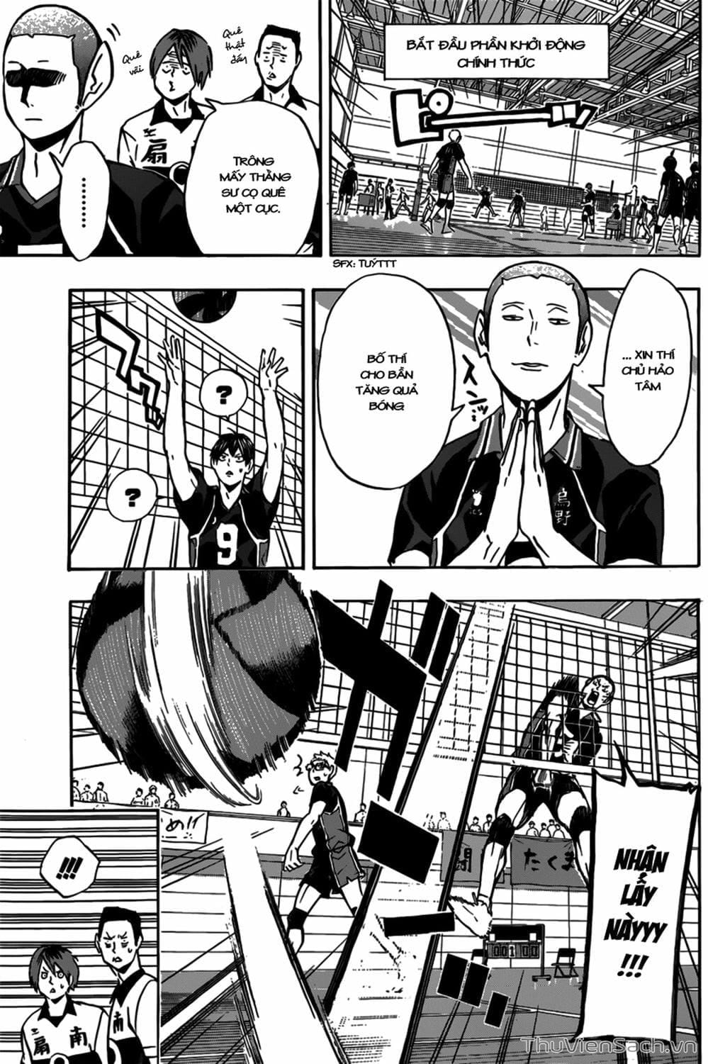 Truyện Tranh Vua Bóng Chuyền Haikyuu trang 6