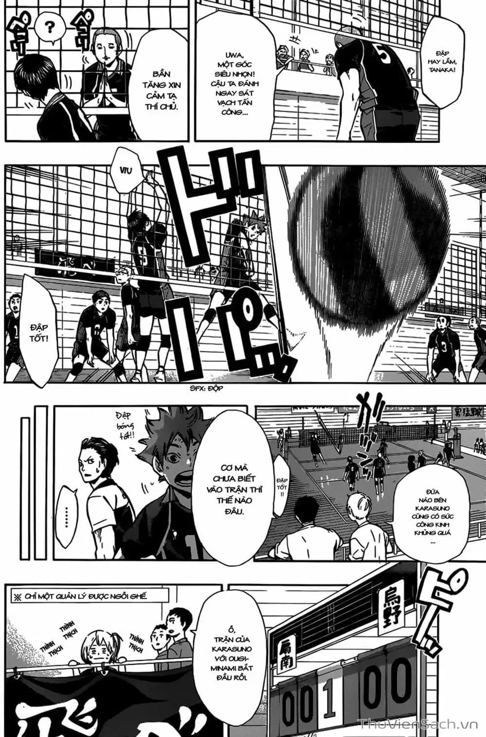 Truyện Tranh Vua Bóng Chuyền Haikyuu trang 6