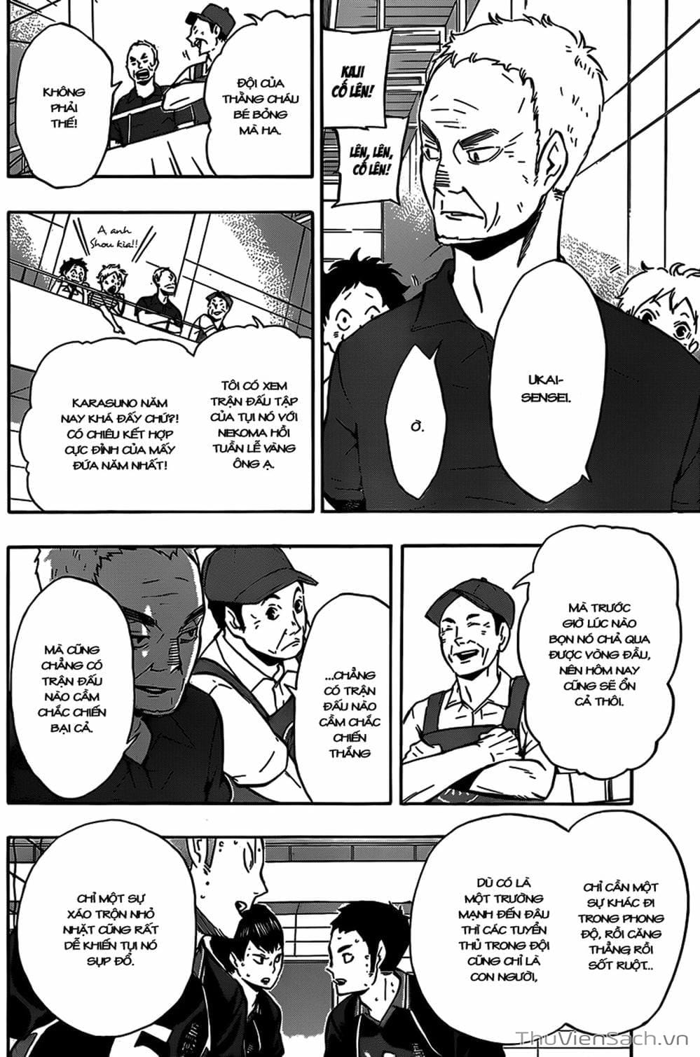 Truyện Tranh Vua Bóng Chuyền Haikyuu trang 6