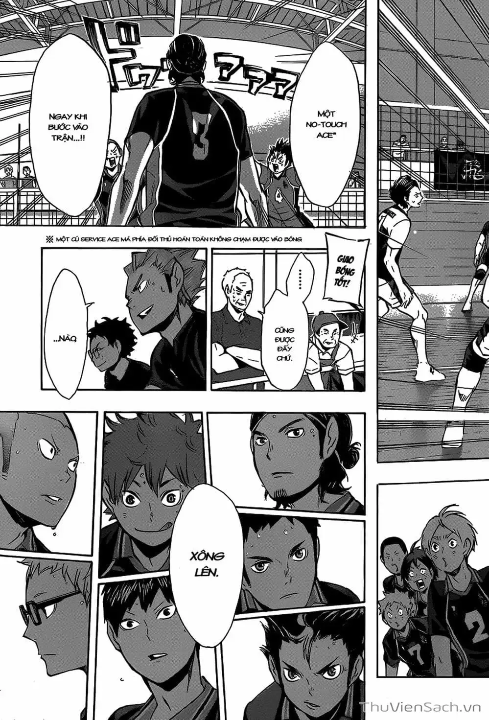 Truyện Tranh Vua Bóng Chuyền Haikyuu trang 6
