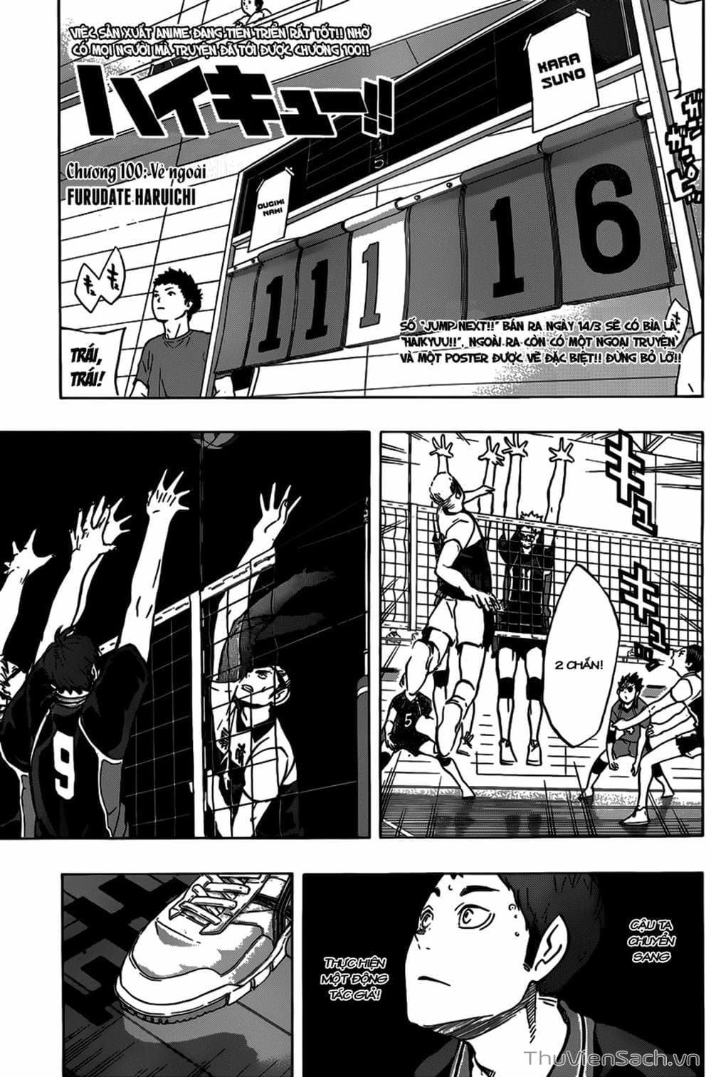 Truyện Tranh Vua Bóng Chuyền Haikyuu trang 6