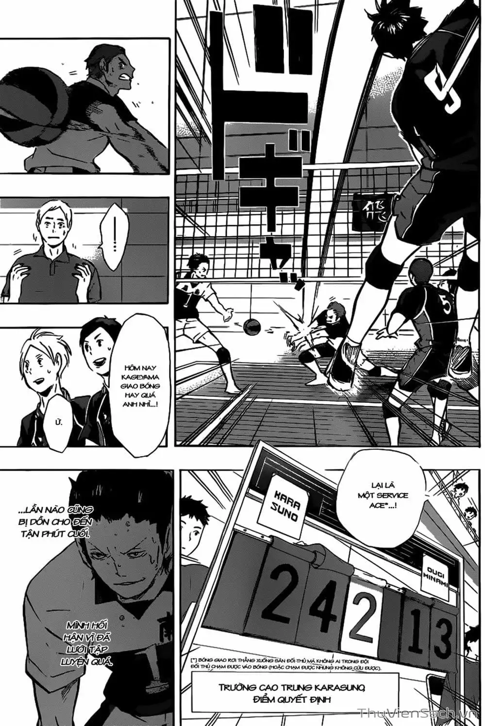 Truyện Tranh Vua Bóng Chuyền Haikyuu trang 6