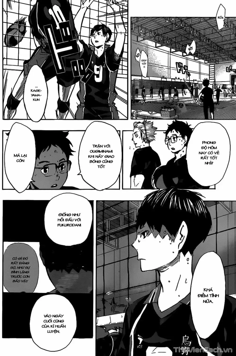 Truyện Tranh Vua Bóng Chuyền Haikyuu trang 6