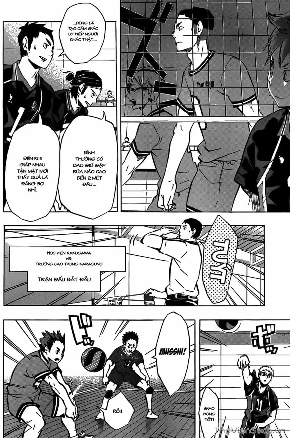 Truyện Tranh Vua Bóng Chuyền Haikyuu trang 6