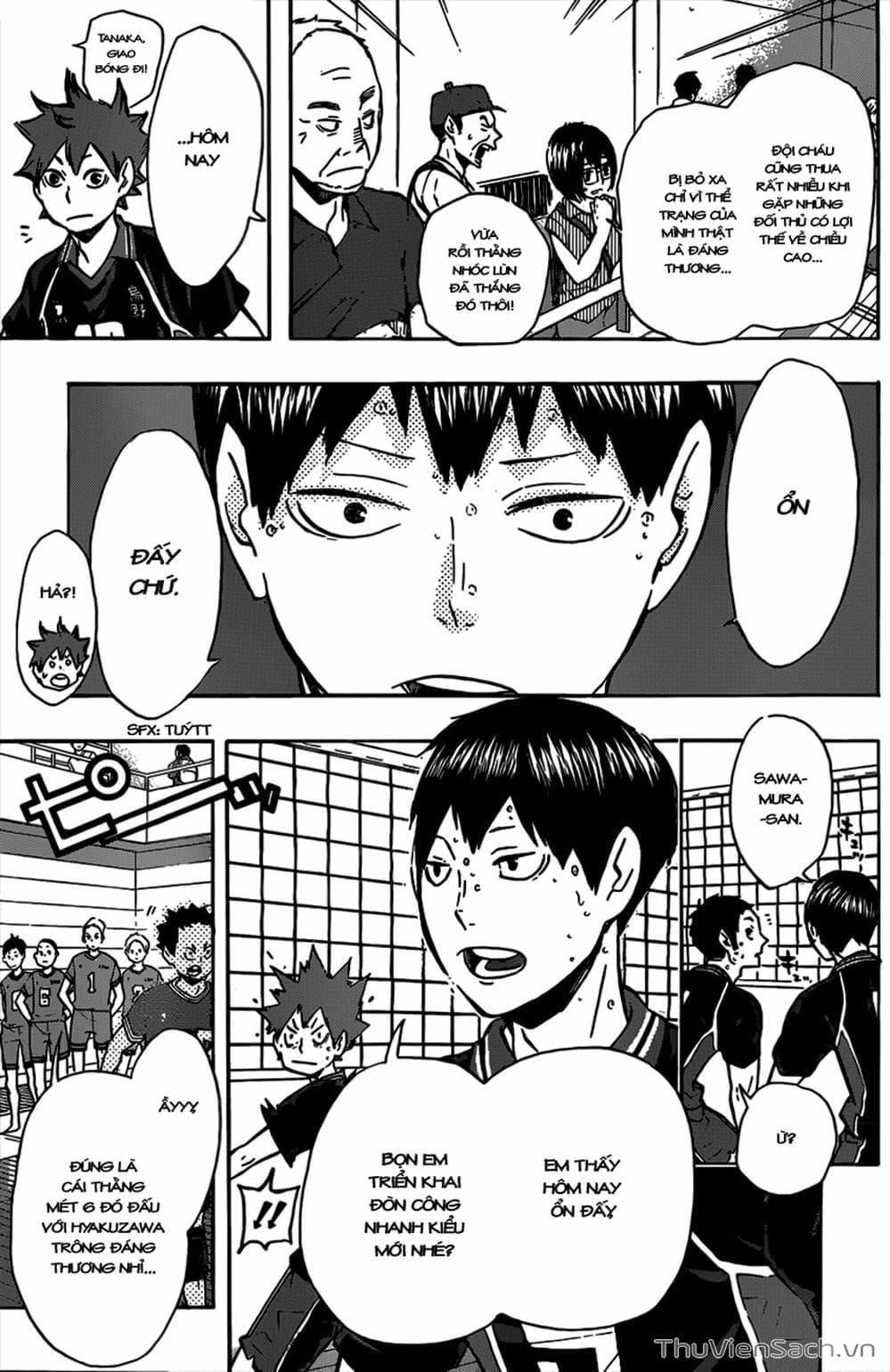Truyện Tranh Vua Bóng Chuyền Haikyuu trang 6