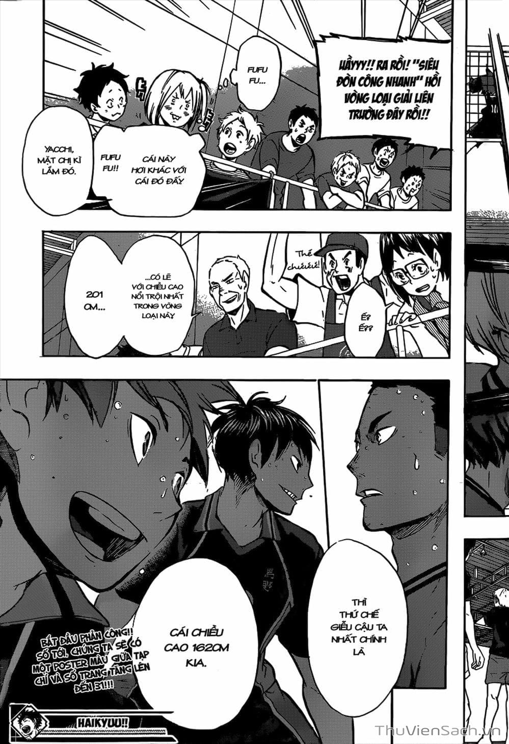 Truyện Tranh Vua Bóng Chuyền Haikyuu trang 6
