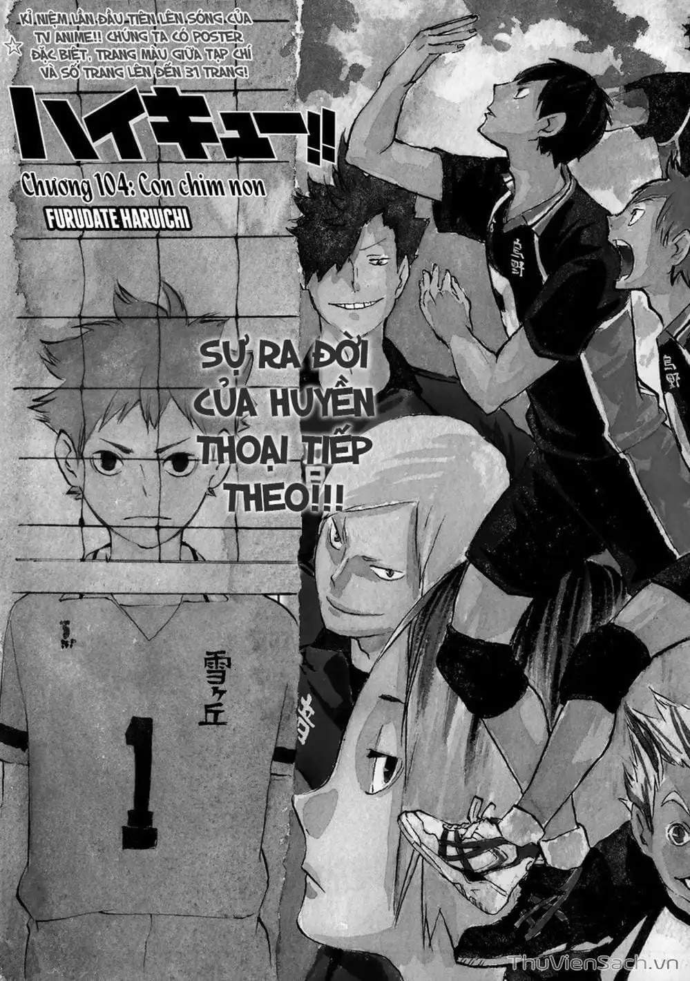 Truyện Tranh Vua Bóng Chuyền Haikyuu trang 6