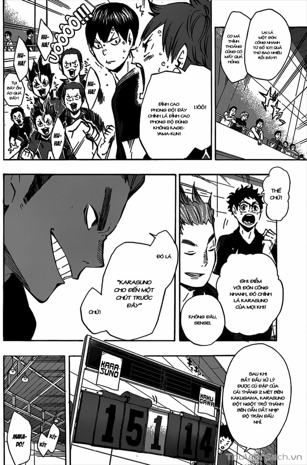 Truyện Tranh Vua Bóng Chuyền Haikyuu trang 6