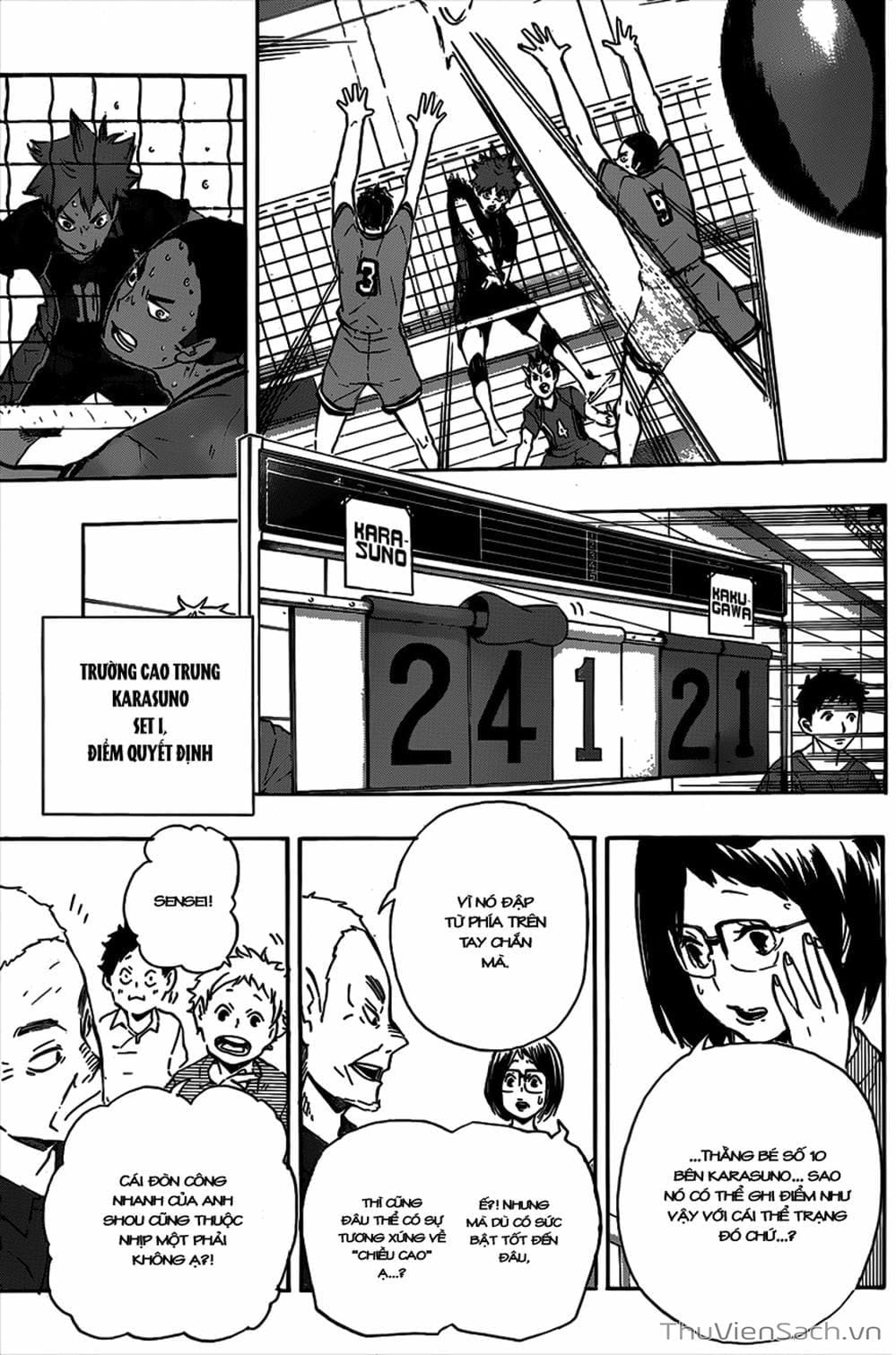 Truyện Tranh Vua Bóng Chuyền Haikyuu trang 6