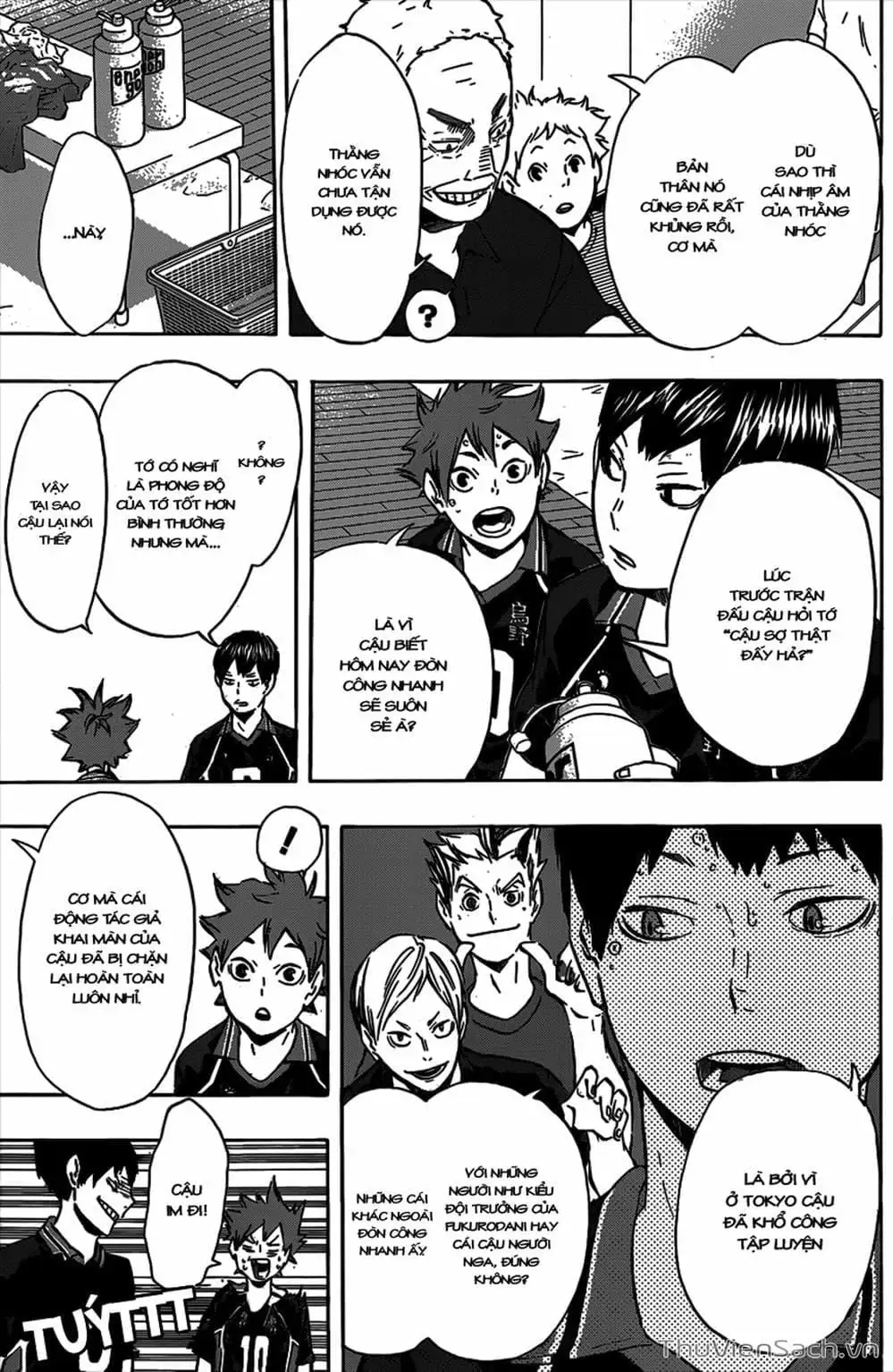 Truyện Tranh Vua Bóng Chuyền Haikyuu trang 6