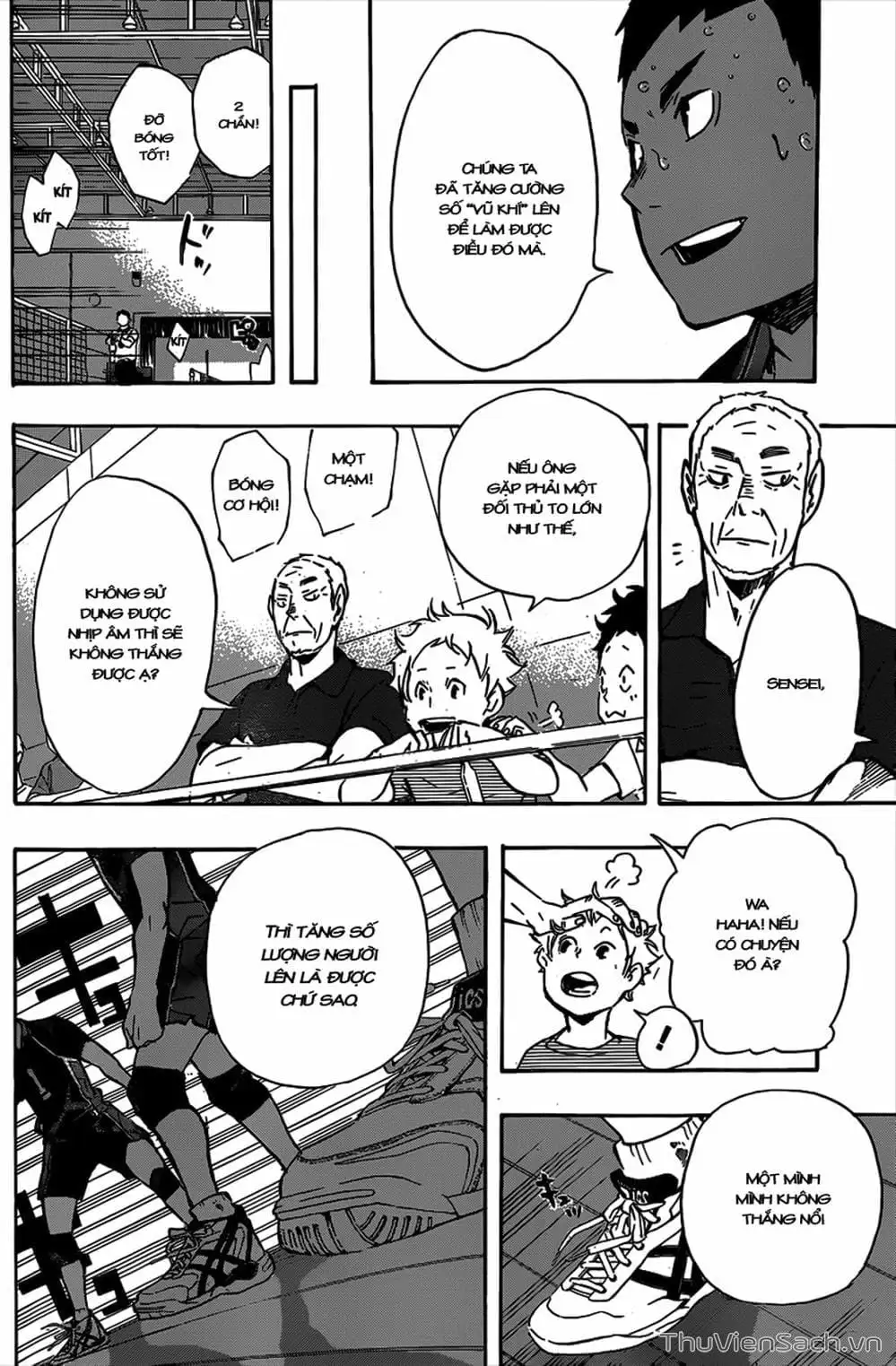 Truyện Tranh Vua Bóng Chuyền Haikyuu trang 6