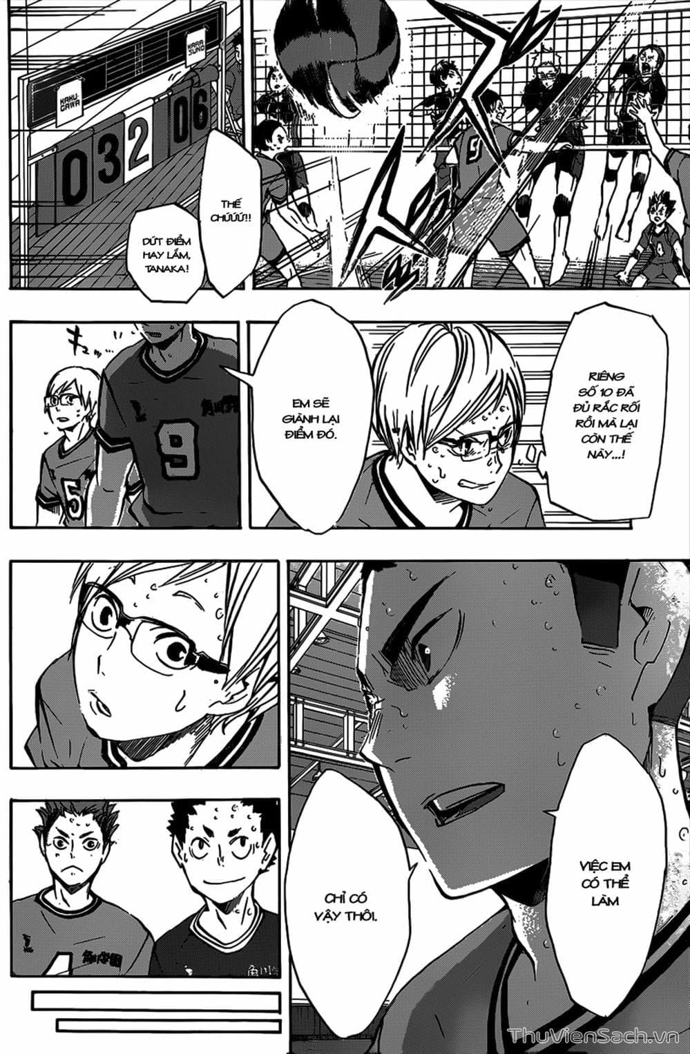 Truyện Tranh Vua Bóng Chuyền Haikyuu trang 6