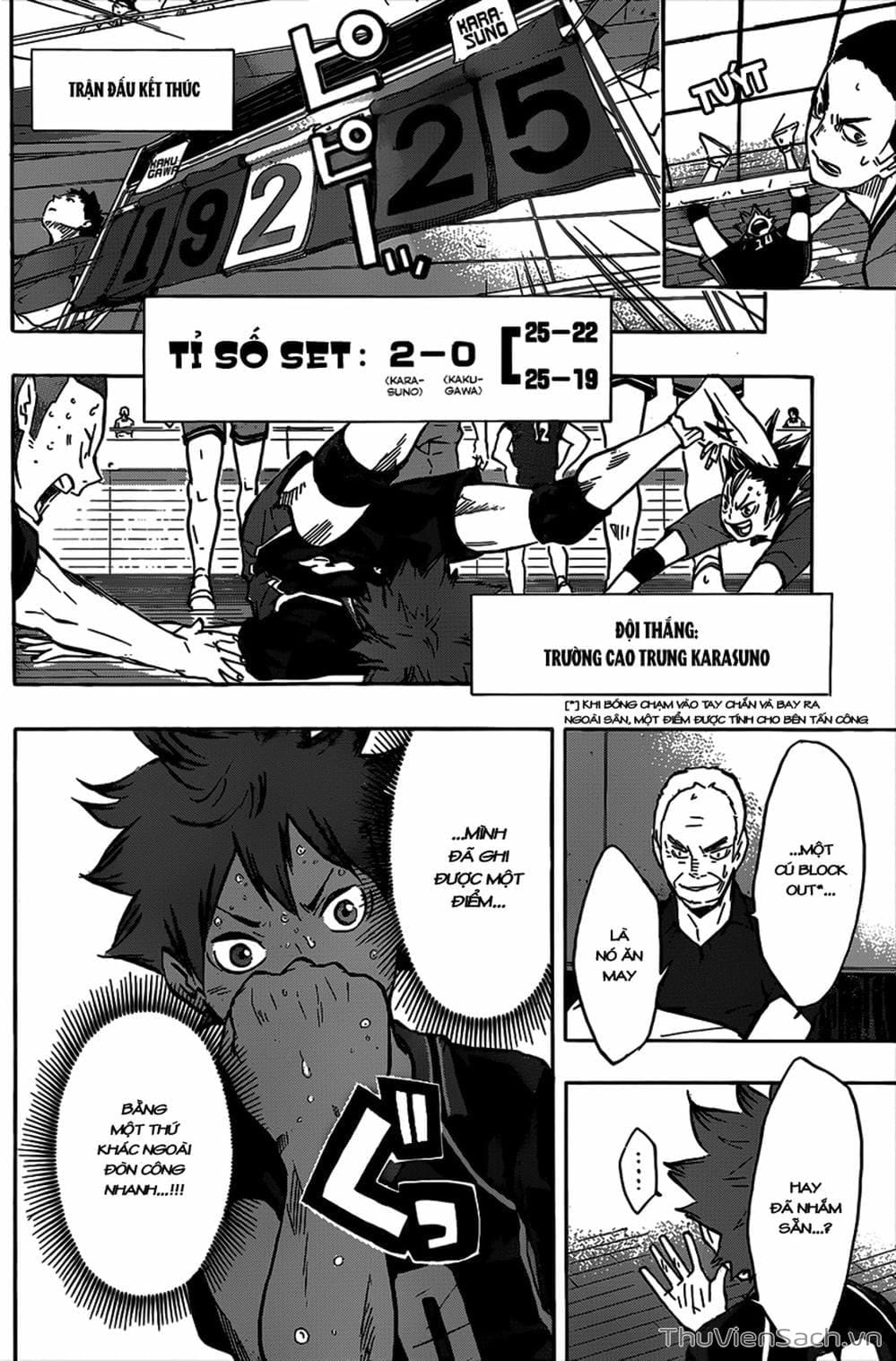 Truyện Tranh Vua Bóng Chuyền Haikyuu trang 6