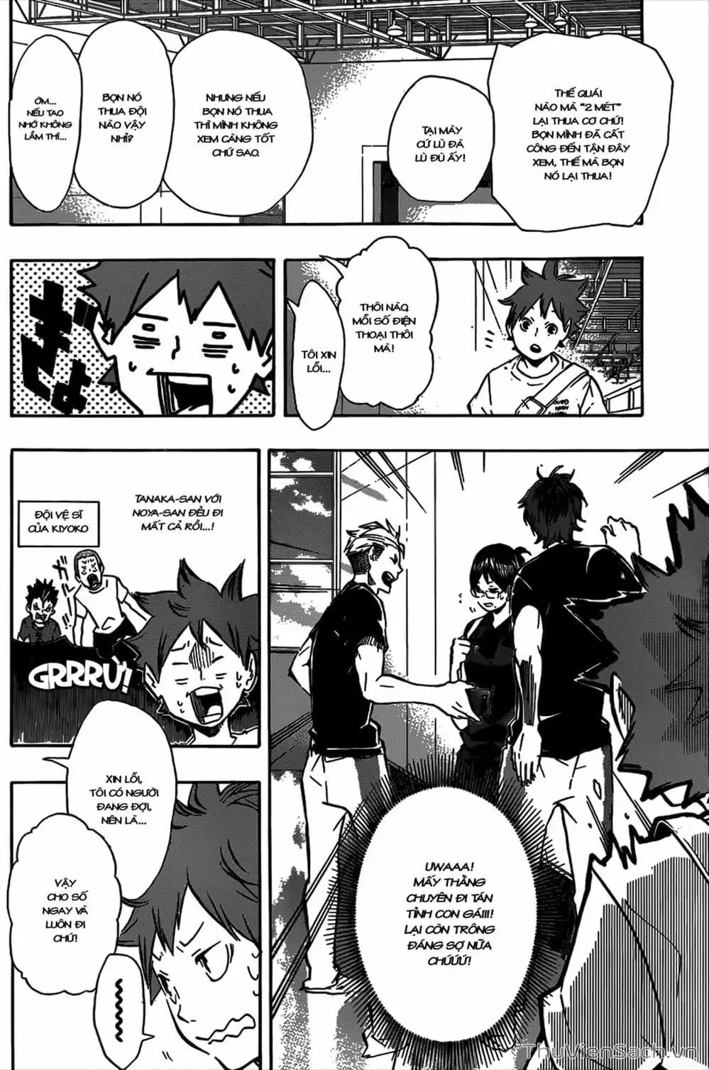 Truyện Tranh Vua Bóng Chuyền Haikyuu trang 6