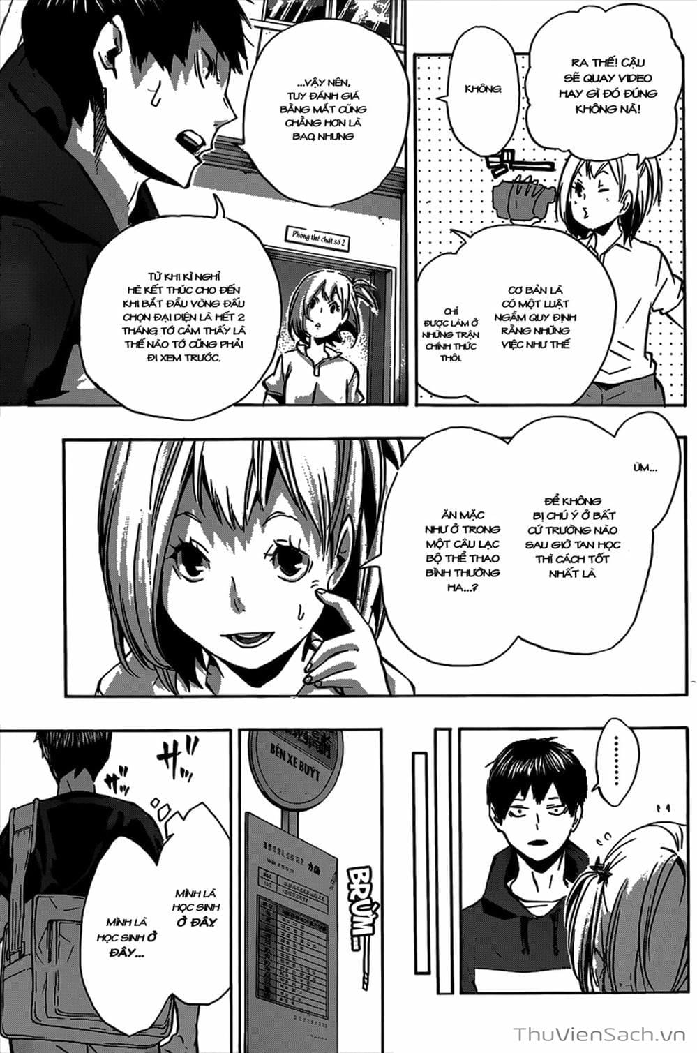 Truyện Tranh Vua Bóng Chuyền Haikyuu trang 6
