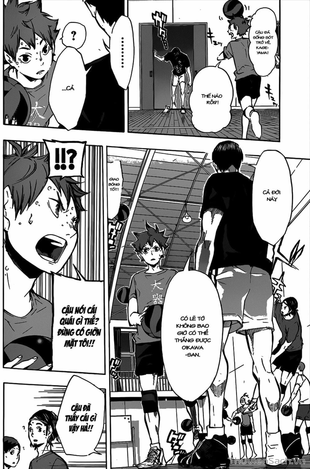 Truyện Tranh Vua Bóng Chuyền Haikyuu trang 6