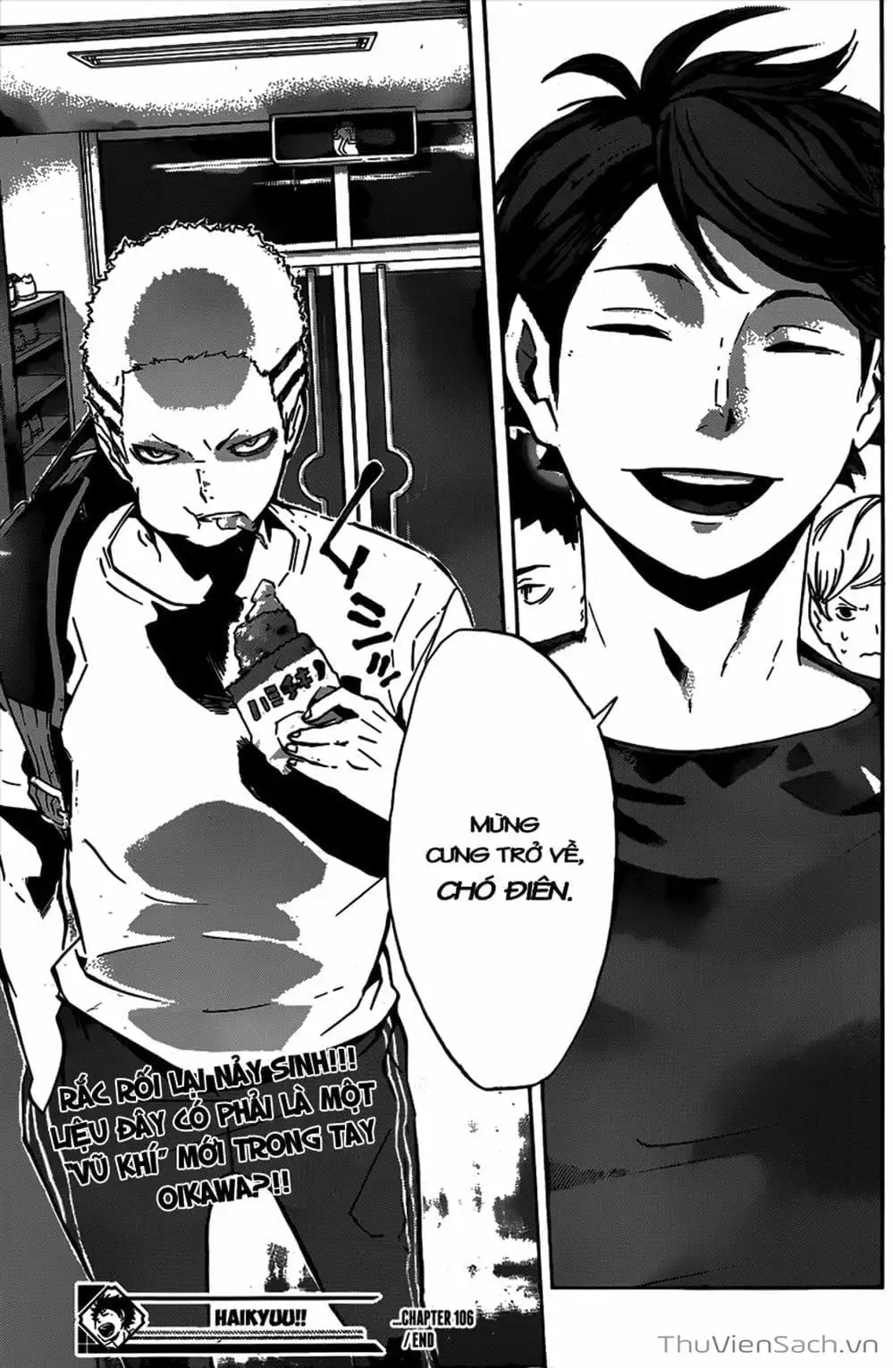 Truyện Tranh Vua Bóng Chuyền Haikyuu trang 6
