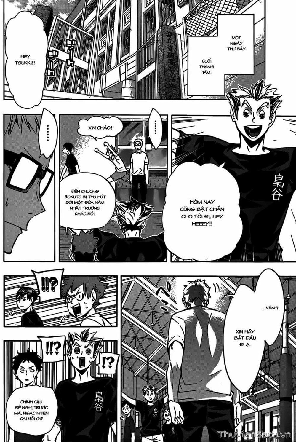 Truyện Tranh Vua Bóng Chuyền Haikyuu trang 6