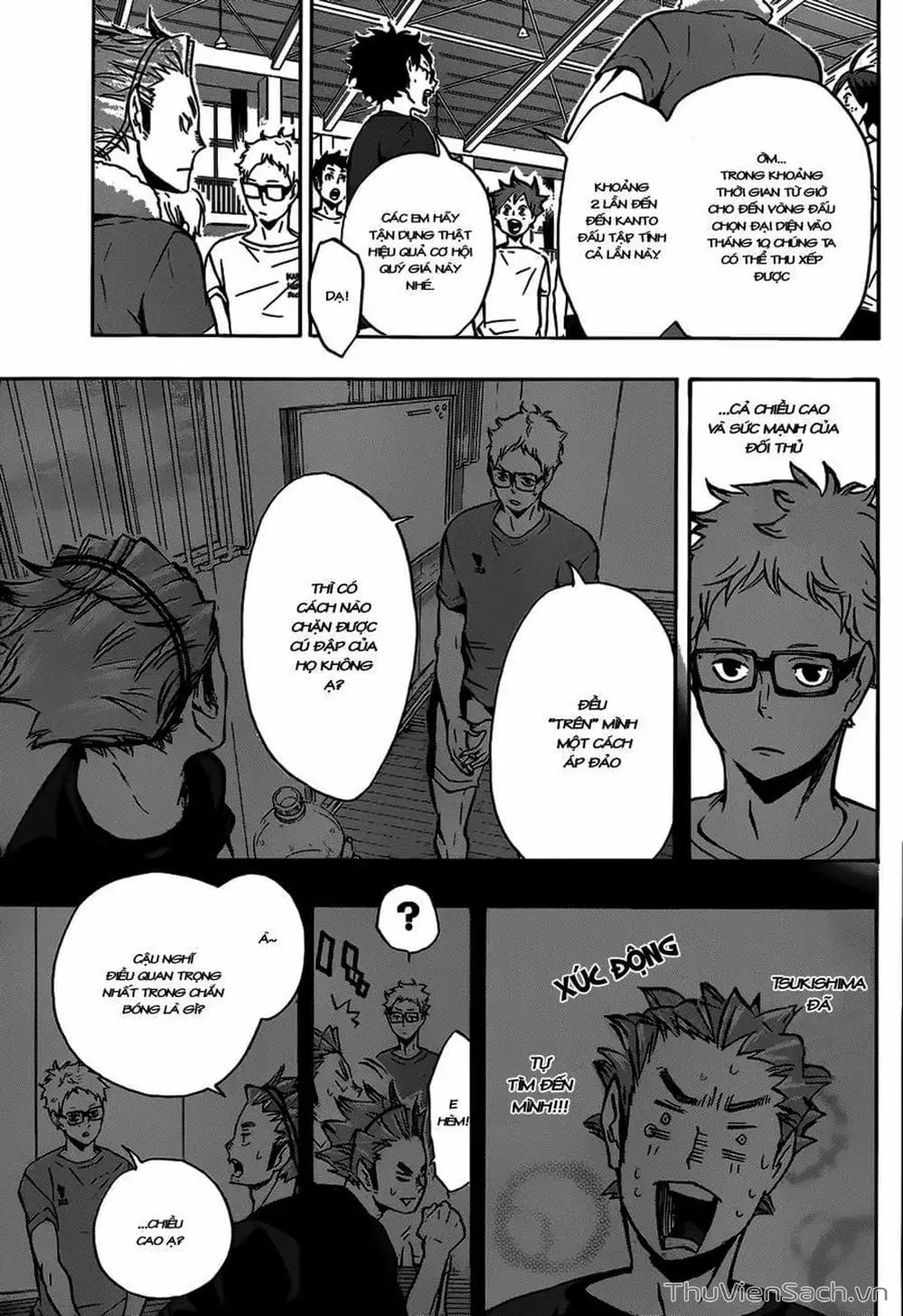 Truyện Tranh Vua Bóng Chuyền Haikyuu trang 6