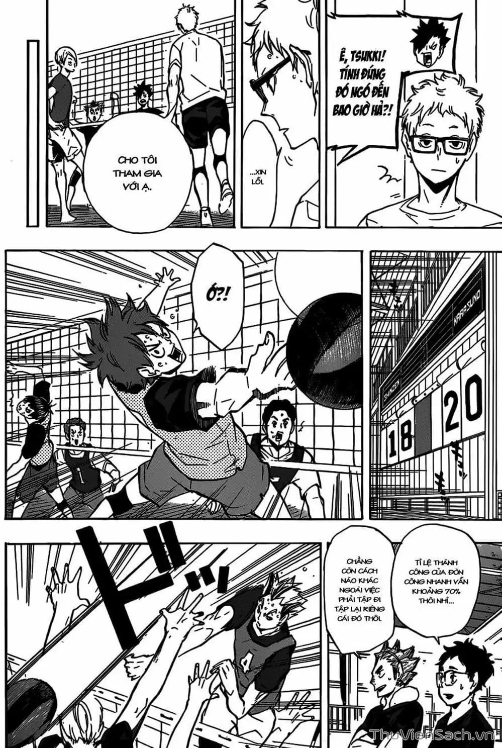 Truyện Tranh Vua Bóng Chuyền Haikyuu trang 6