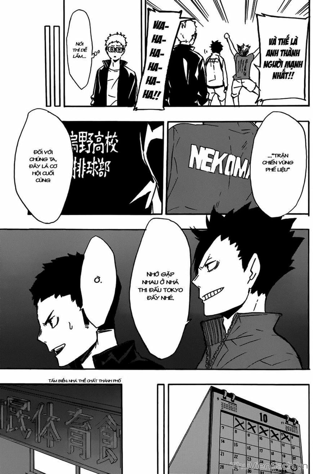 Truyện Tranh Vua Bóng Chuyền Haikyuu trang 6