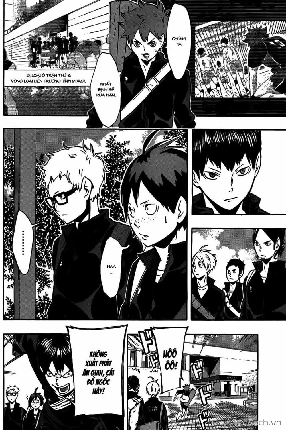 Truyện Tranh Vua Bóng Chuyền Haikyuu trang 6